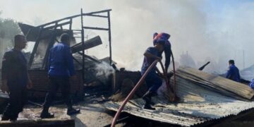 Kebakaran di Lhokseumawe, Tiga Rumah Ludes Terbakar
