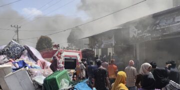 Kebakaran Ruko Kain di Aceh Utara, Kerugian Capai Rp 3 Miliar