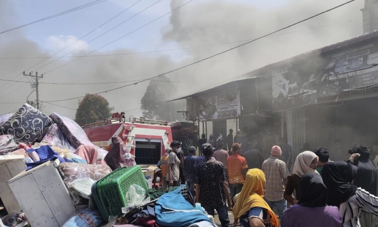 Kebakaran Ruko Kain di Aceh Utara, Kerugian Capai Rp 3 Miliar