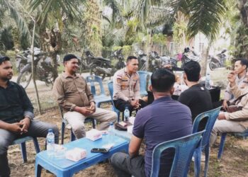 Demi Kamtibmas Kondusif, Kapolsek Idi Tunong Blusukan Serap Persoalan Warga