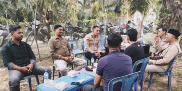 Demi Kamtibmas Kondusif, Kapolsek Idi Tunong Blusukan Serap Persoalan Warga