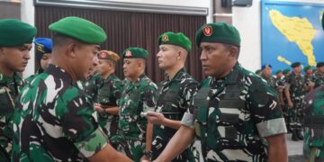 Kodam IM Rotasi Tiga Dandim, Pangdam Tekankan Regenerasi dan Sinergi dengan Pemda