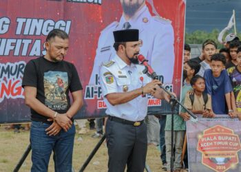 Turnamen Sepak Bola Pelajar Digelar di Simpang Ulim, Al-Farlaky Dorong Pemerataan Kegiatan
