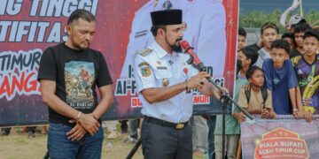 Turnamen Sepak Bola Pelajar Digelar di Simpang Ulim, Al-Farlaky Dorong Pemerataan Kegiatan