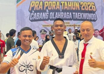 Taekwondo Aceh Timur Loloskan 8 Atlet ke PORA XV, Bidik Sumbang Emas Terbanyak