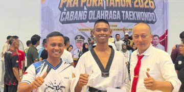 Taekwondo Aceh Timur Loloskan 8 Atlet ke PORA XV, Bidik Sumbang Emas Terbanyak