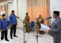 Plt Sekda Aceh Timur Lantik Dua Kabid Disdikbud: Jaga Amanah, Tingkatkan Mutu Pendidikan