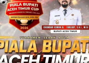 Piala Bupati Aceh Timur Digelar, 30 Klub Pelajar Berebut Rp 100 Juta