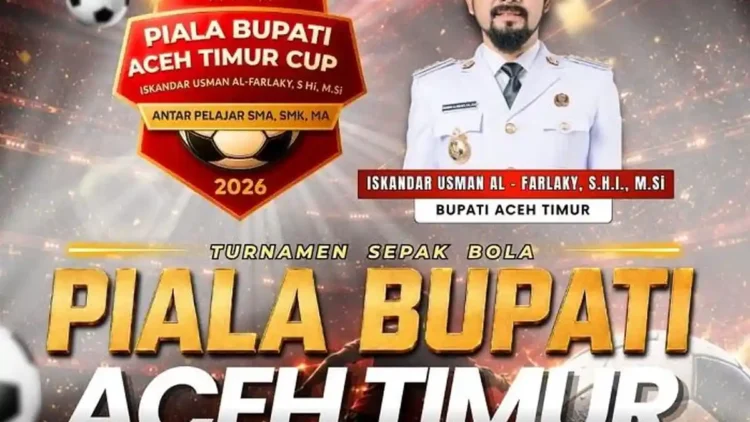 Piala Bupati Aceh Timur Digelar, 30 Klub Pelajar Berebut Rp 100 Juta