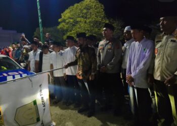 Bupati Al-Farlaky Lepas Pawai Takbir di Masjid Baitul Karim, Rute Tembus Pusat Pemerintahan