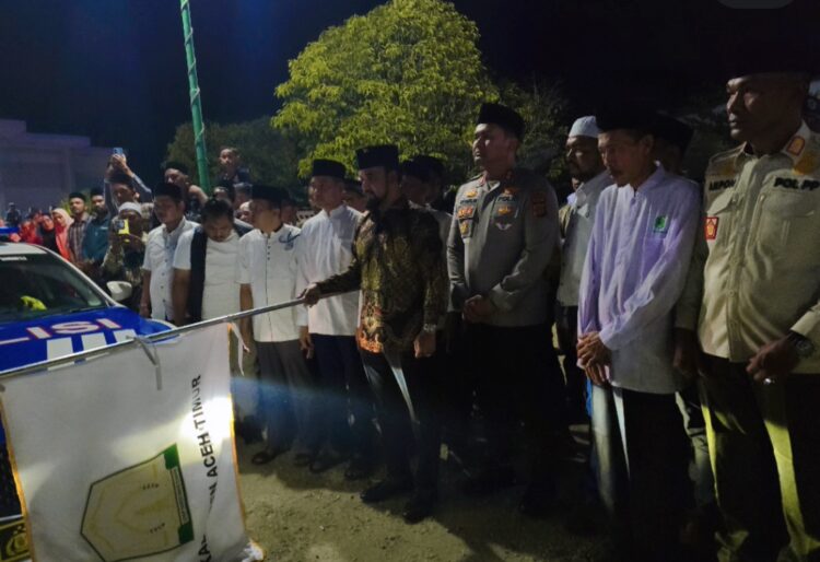 Bupati Al-Farlaky Lepas Pawai Takbir di Masjid Baitul Karim, Rute Tembus Pusat Pemerintahan