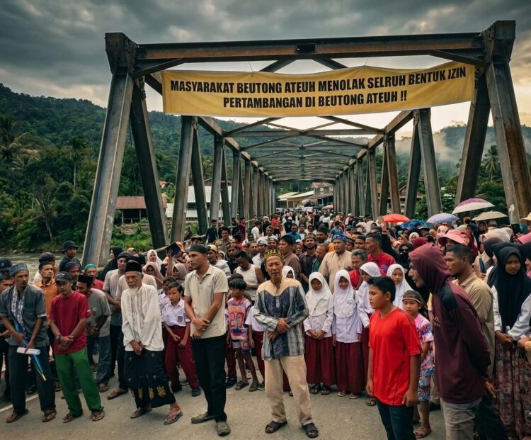 Warga Beutong Tolak Surga Palsu Bernama Investasi