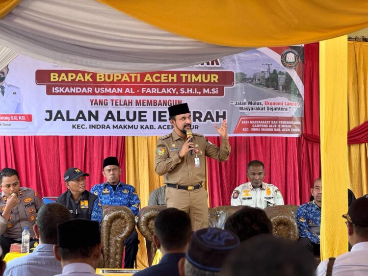 Jalan Baru Indra Makmur Rampung, Bupati Al-Farlaky Tegaskan Pemerataan Tak Boleh Tertinggal