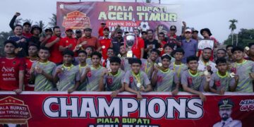 Bupati Aceh Timur Tutup Piala Bupati 2026, SMAN 1 Idi Rayeuk Juara Lewat Adu Penalti