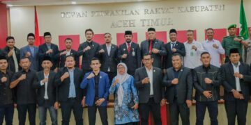 Bupati Al-Farlaky Hadiri Rapat Paripurna Penyampaian Rekomendasi LKPJ 2025 DPRK Aceh Timur
