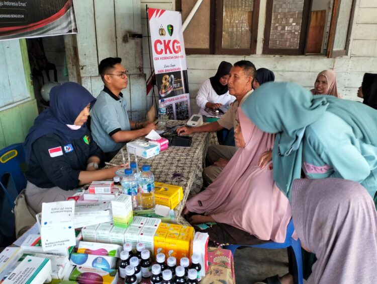 Polres Aceh Singkil Kembali Adakan Cek Kesehatan Gratis Untuk Warga