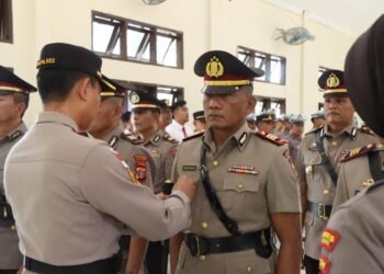 Polres Aceh Singkil rotasi sembilan pejabat utama untuk penyegaran organisasi