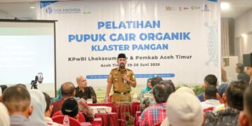 Bupati Aceh Timur Buka Pelatihan Pupuk Organik di Hotel Royal Idi
