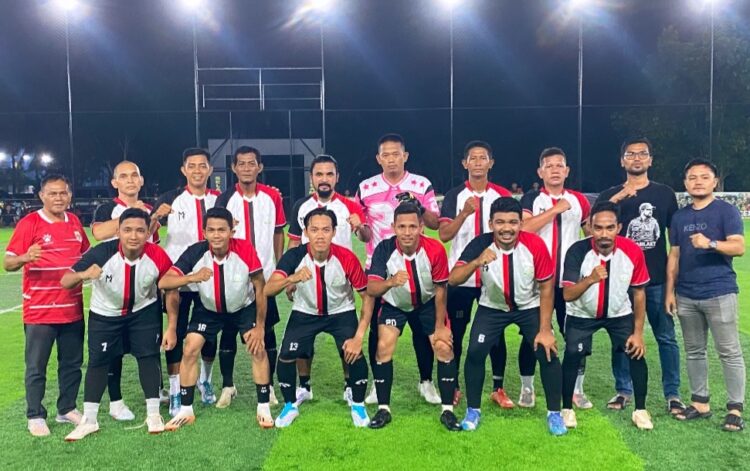 Pemda Aceh Timur Masuk Grand Final Mini Soccer Piala Kapolres, Kalahkan Staf Gabungan Lewat Adu Penalti