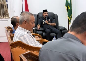Bupati Aceh Timur Hadiri Sosialisasi Teknis Pelaporan Kinerja Daerah