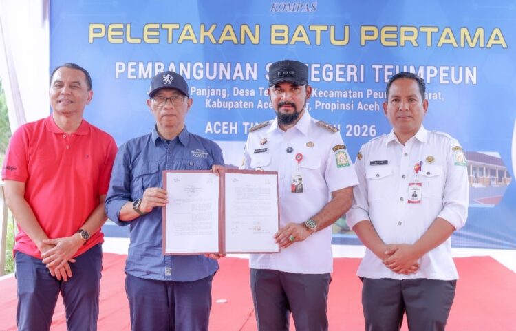 Bupati Aceh Timur Minta Dukungan Penuh Sukseskan Pembangunan SD Teumpeun