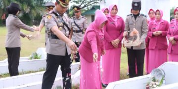 Polres Aceh Singkil Teladani Semangat Pahlawan Jelang Hari Bhayangkara Ke-80
