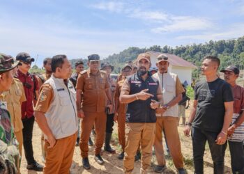 Bupati Aceh Timur Tinjau Lokasi Pembangunan SD Sarah Gala di Pendalaman Pante Bidari