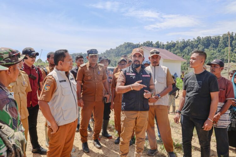 Bupati Aceh Timur Tinjau Lokasi Pembangunan SD Sarah Gala di Pendalaman Pante Bidari