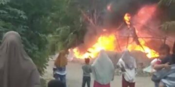 Sebuah Rumah di Sijudo Terbakar, Dokumen dan Seluruh Harta Benda Ludes