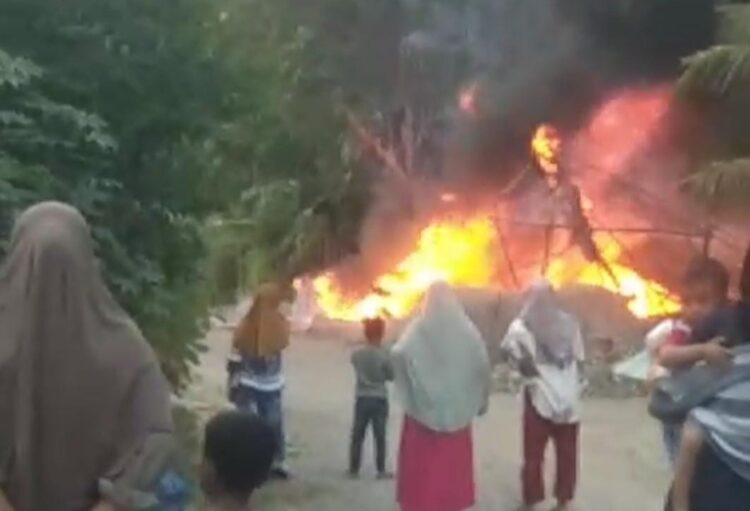 Sebuah Rumah di Sijudo Terbakar, Dokumen dan Seluruh Harta Benda Ludes