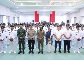 Bupati Aceh Timur Lantik 57 Keuchik, Tekankan Peran Ujung Tombak Pembangunan