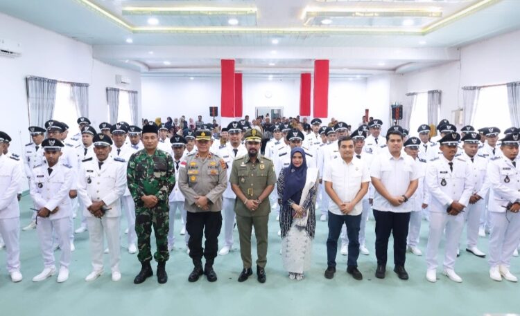 Bupati Aceh Timur Lantik 57 Keuchik, Tekankan Peran Ujung Tombak Pembangunan