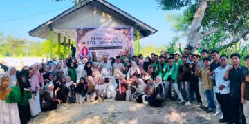 Ratusan Mahasiswa IAIN Langsa Napak Tilas ke Makam Kerajaan Peureulak
