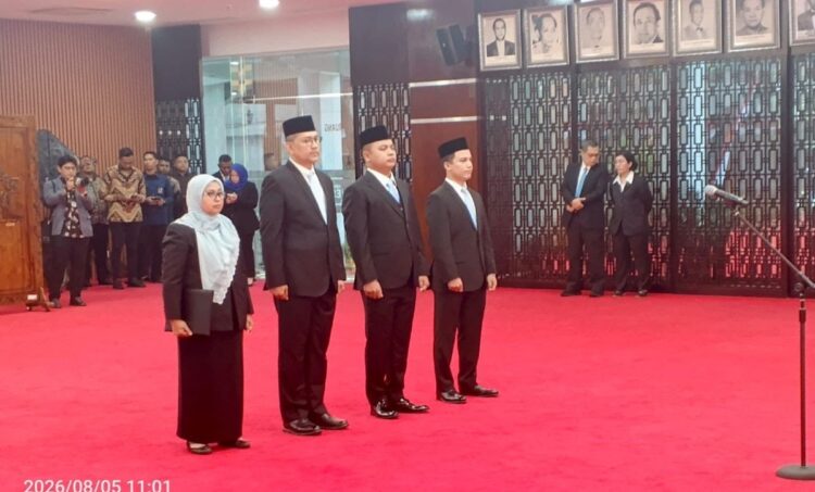 Mawardi Nur Resmi Dilantik Jadi Kepala BPMA, Gantikan Nasri Djalal