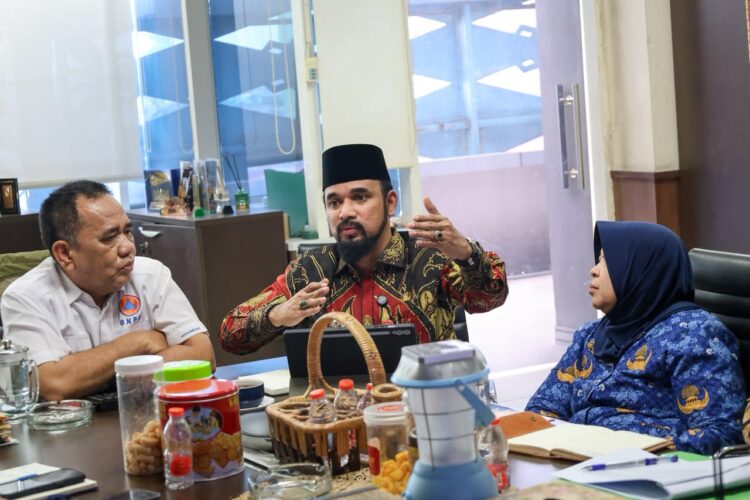 Bupati Al-Farlaky Temui BNPB, Minta Percepatan Pencairan Dana Stimulan Tahap II bagi Korban Banjir