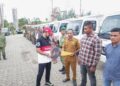 Bupati Al-Farlaky Serahkan Simbolis 20 Mobil Truck untuk Koperasi Desa Merah Putih