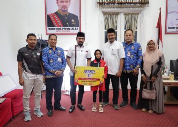 Dua Pelajar SD Aceh Timur Wakili Aceh di O2SN Nasional Jakarta, Bupati Janjikan Reward