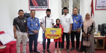 Dua Pelajar SD Aceh Timur Wakili Aceh di O2SN Nasional Jakarta, Bupati Janjikan Reward