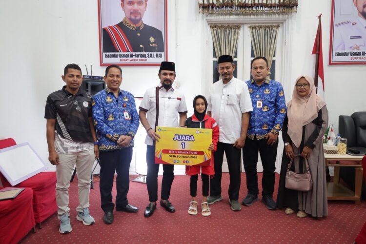 Dua Pelajar SD Aceh Timur Wakili Aceh di O2SN Nasional Jakarta, Bupati Janjikan Reward