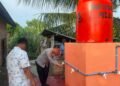 Kapolres Langsa Cek Bantuan Sumur Bor dari Ketum Bhayangkari, Pastikan Air Bersih untuk Santri Dayah
