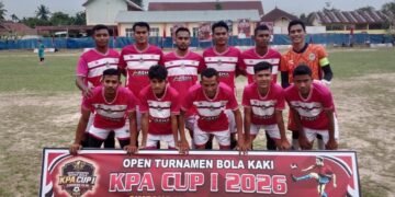 Lewat Drama Adu Pinalti, Aneuk Nanggroe Tundukkan Pante Bidari di Piala KPA Simpang Ulim Cup I 2026
