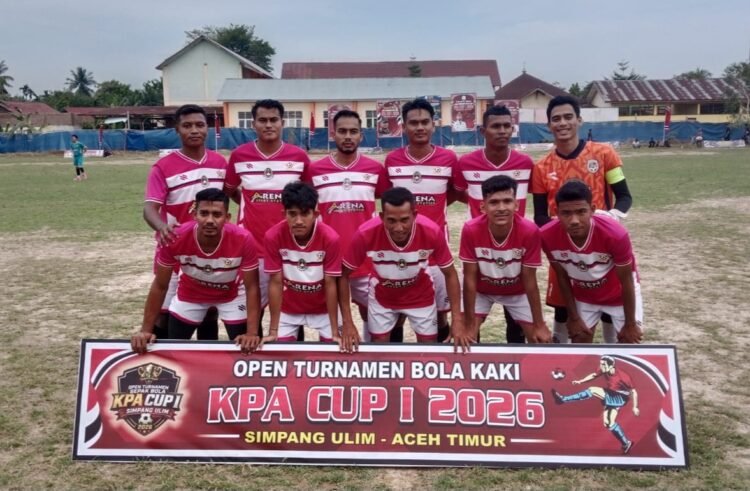 Lewat Drama Adu Pinalti, Aneuk Nanggroe Tundukkan Pante Bidari di Piala KPA Simpang Ulim Cup I 2026