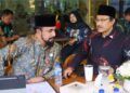 Tak Mau Menunggu, Al-Farlaky Temui Mensos di Jakarta Perjuangkan Hak Korban Banjir