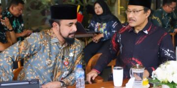 Tak Mau Menunggu, Al-Farlaky Temui Mensos di Jakarta Perjuangkan Hak Korban Banjir