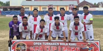 Reza Piton Borong 2 Gol, Julok FC Gasak Putra Tamiang 4-1 di Piala KPA Simpang Ulim Cup I