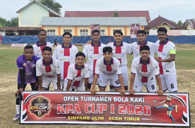Reza Piton Borong 2 Gol, Julok FC Gasak Putra Tamiang 4-1 di Piala KPA Simpang Ulim Cup I