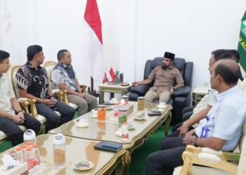 Bupati Aceh Timur Terima Audiensi Bulog Bahas Distribusi Beras dan Penyerapan Gabah