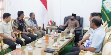 Bupati Aceh Timur Terima Audiensi Bulog Bahas Distribusi Beras dan Penyerapan Gabah