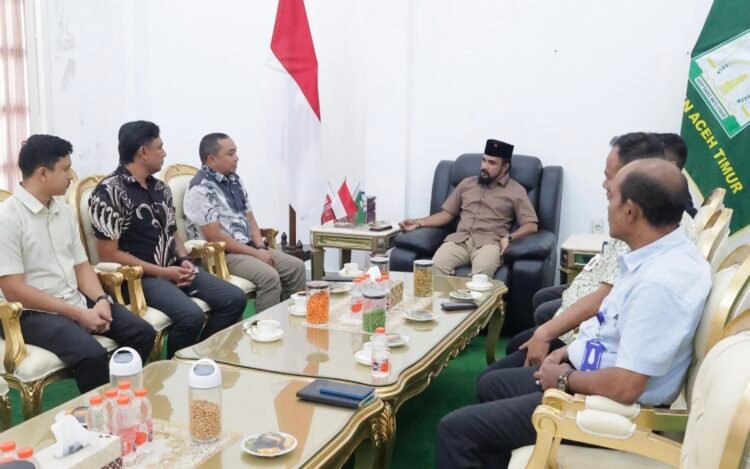 Bupati Aceh Timur Terima Audiensi Bulog Bahas Distribusi Beras dan Penyerapan Gabah