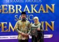 Al-Farlaky Terima Serambi Award, Inovasi Fiskal Aceh Timur Dipuji